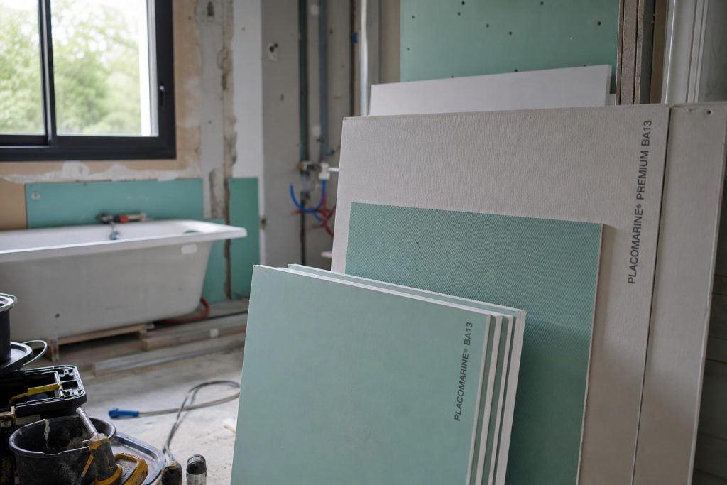 découvrez comment choisir le placo parfait pour une salle de bain durable et résistante, alliant performance et longévité face à l'humidité.