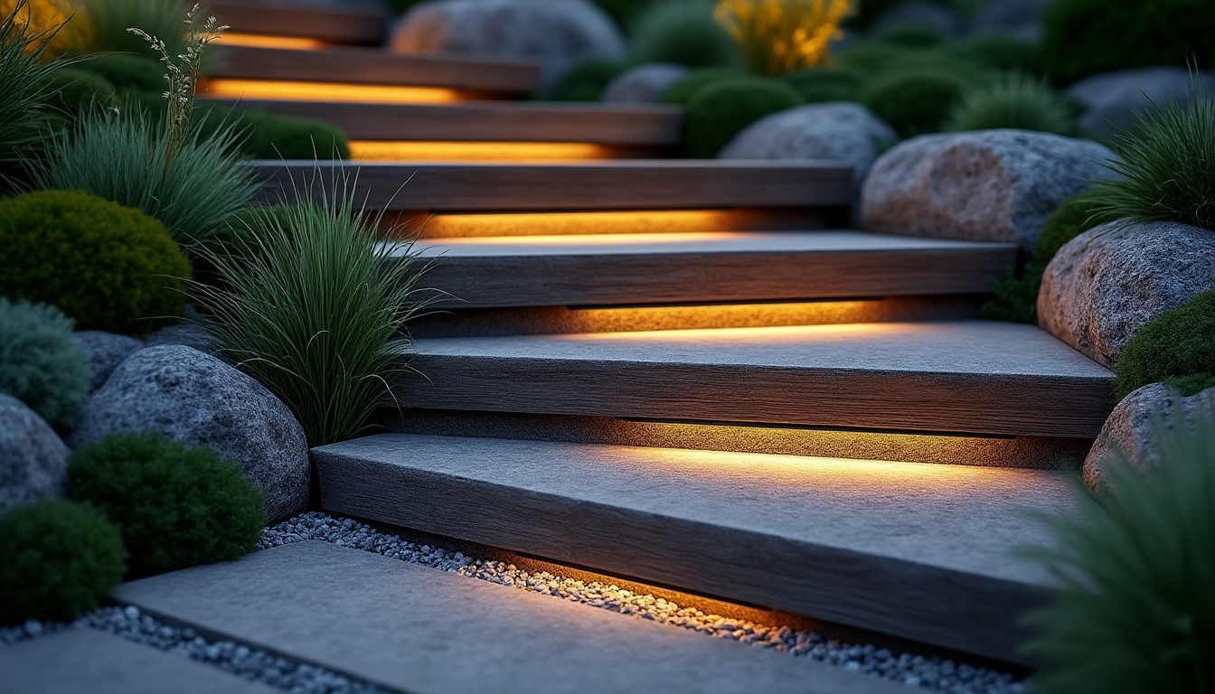 découvrez nos conseils pratiques pour aménager un escalier de jardin sécurisé sur une pente raide, alliant esthétique et sécurité pour un accès facile et durable.