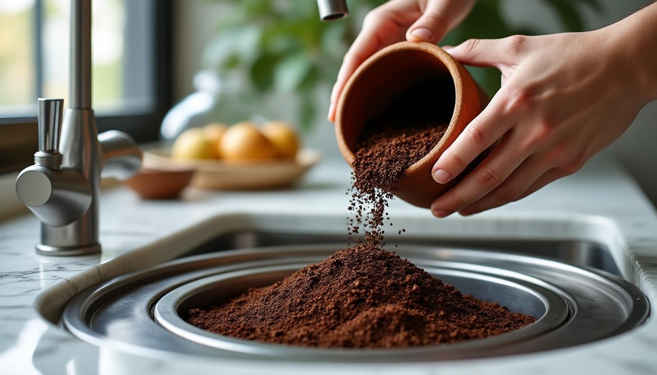 découvrez comment utiliser le marc de café pour déboucher et entretenir vos canalisations de manière naturelle, efficace et écologique.