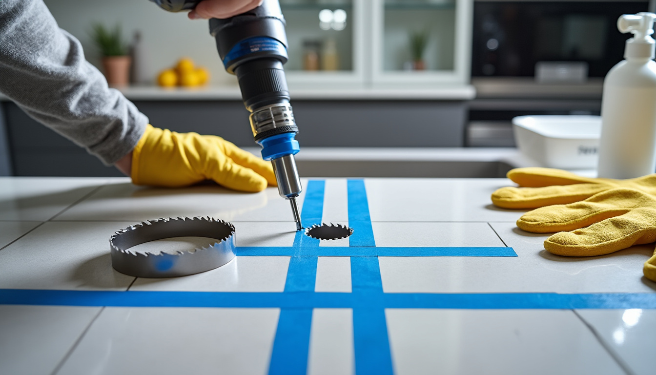 découvrez nos conseils et astuces pour percer dans le carrelage sans le fissurer, et réussissez vos travaux de bricolage en toute sécurité.