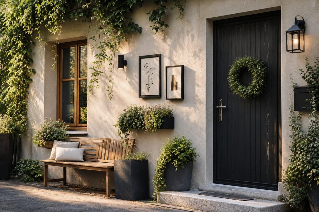 découvrez des idées et conseils pratiques pour décorer votre mur extérieur et sublimer la façade de votre maison avec style et originalité.