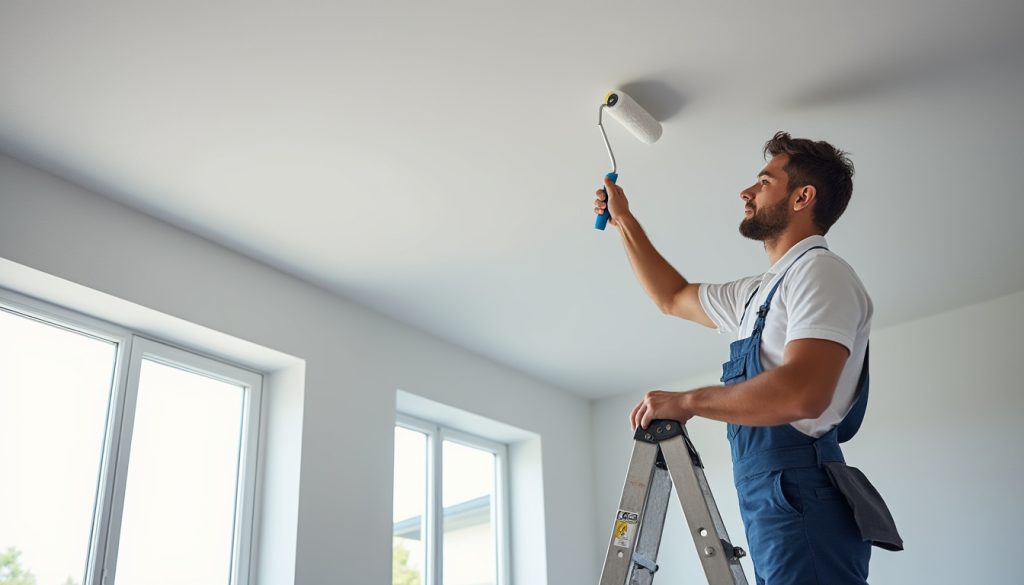 découvrez nos astuces et conseils pratiques pour peindre un plafond sans traces et obtenir un rendu parfaitement lisse et uniforme.