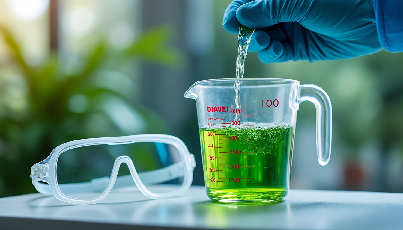 découvrez notre guide complet pour un dosage précis de glyphosate radikal dans 5 litres d'eau, assurant un traitement efficace et sécurisé contre les mauvaises herbes.