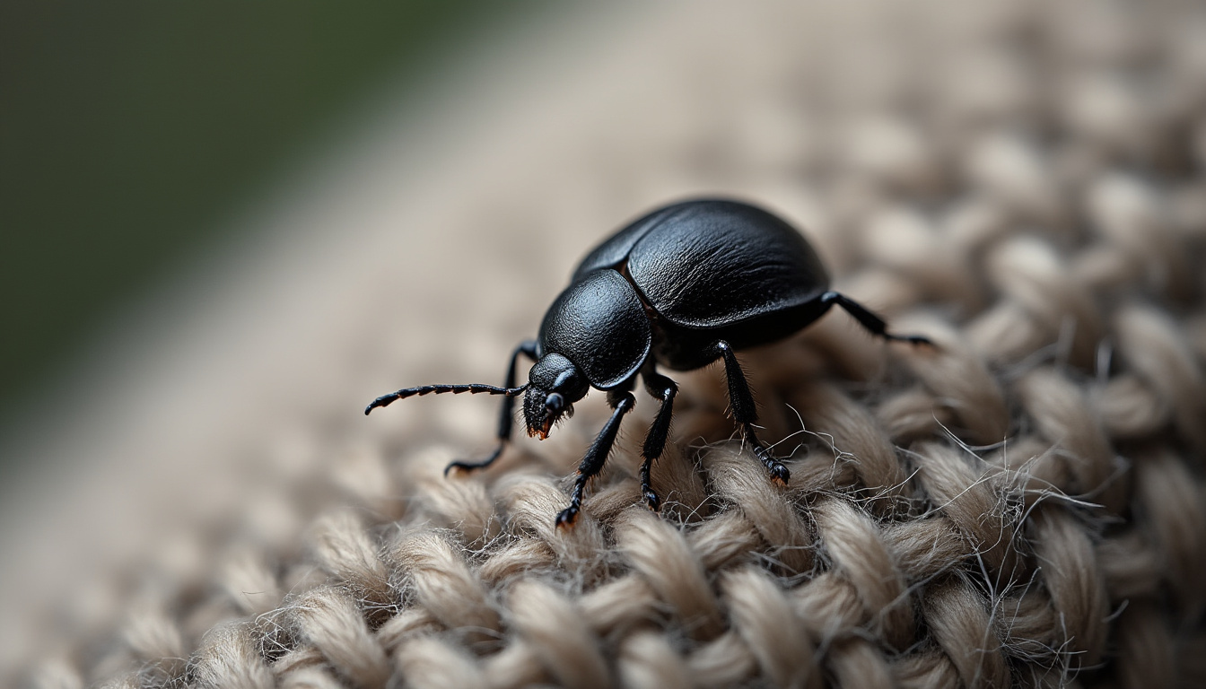 explorez les caractéristiques fascinantes de l'insecte rond noir et comprenez son rôle essentiel dans l'écosystème naturel.