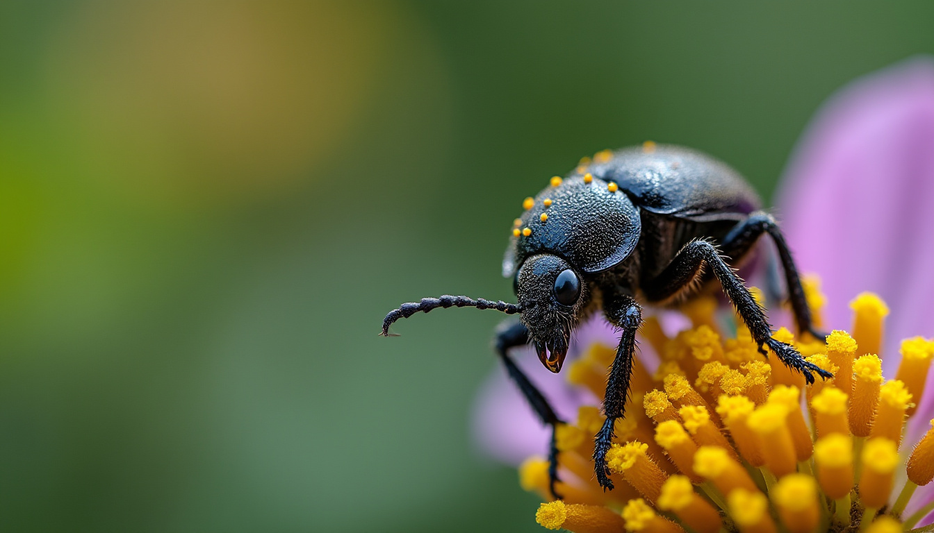 découvrez tout sur l'insecte rond noir : ses caractéristiques uniques, son habitat, son comportement et son rôle essentiel dans l'écosystème naturel.