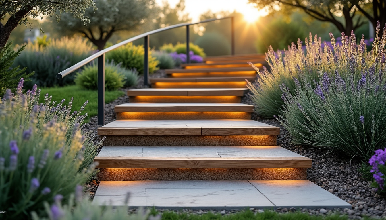 découvrez des conseils pratiques pour aménager un escalier de jardin en pente, alliant sécurité et esthétique, afin de valoriser et sécuriser votre espace extérieur.