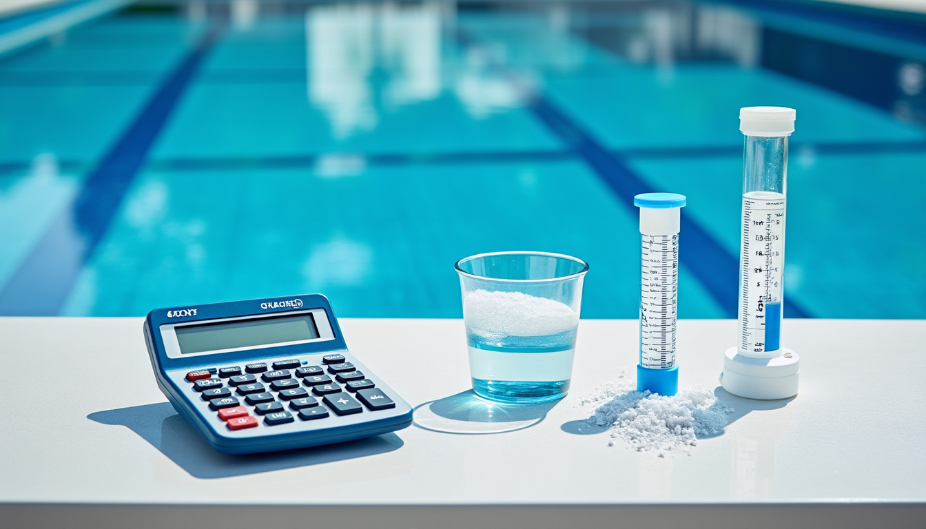 apprenez à calculer facilement le dosage de chlore par m³ pour une piscine, afin d'assurer une eau parfaitement traitée et saine toute la saison.