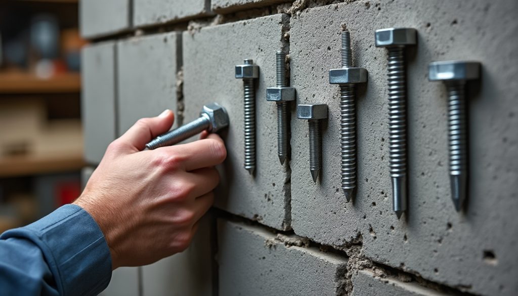 découvrez comment choisir la cheville à frapper idéale pour vos travaux sur parpaing et assurez une fixation solide et durable.