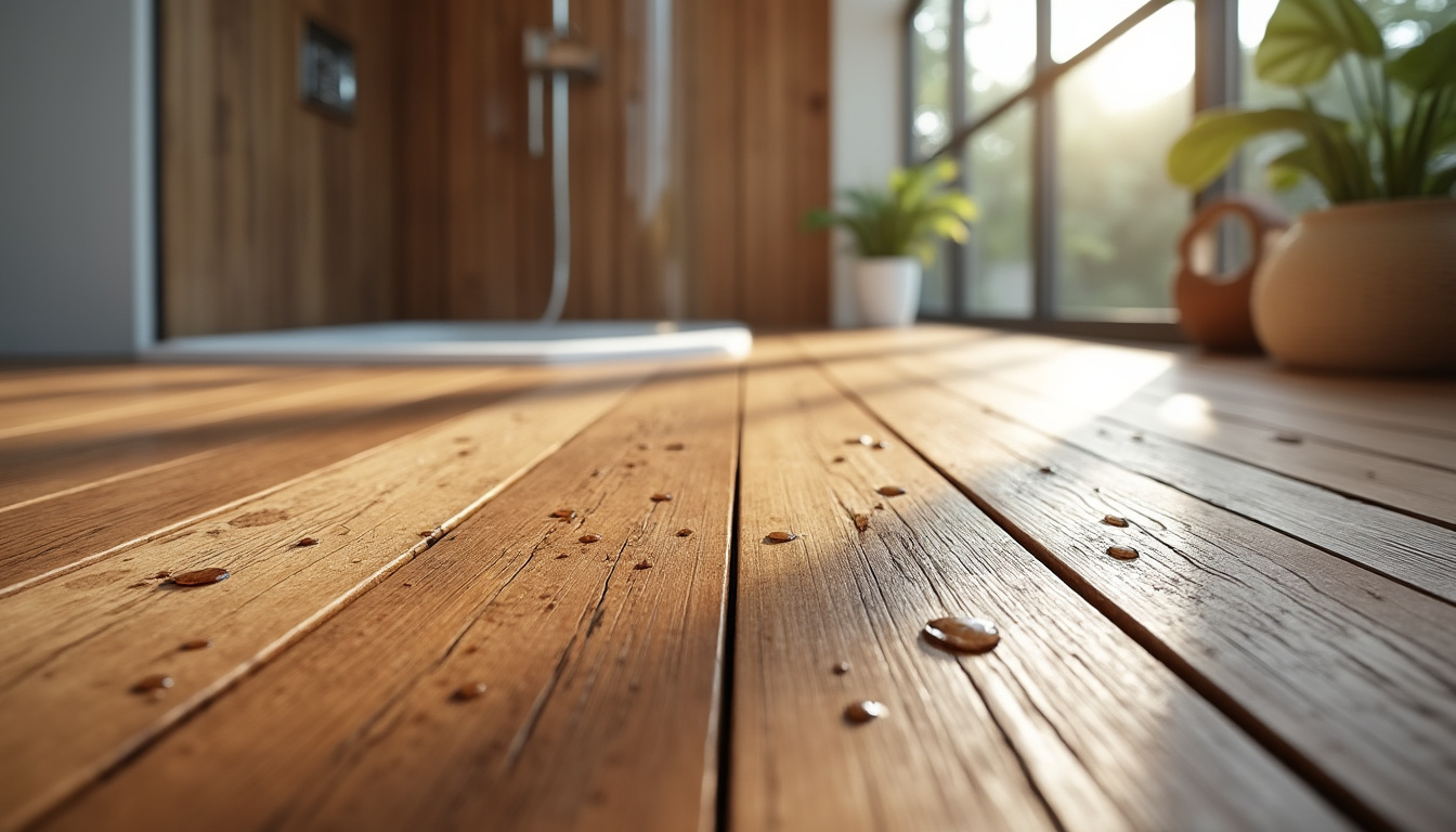 découvrez nos conseils pour choisir un parquet en bois durable et esthétique pour votre salle de bain, alliant résistance à l'humidité et élégance naturelle.